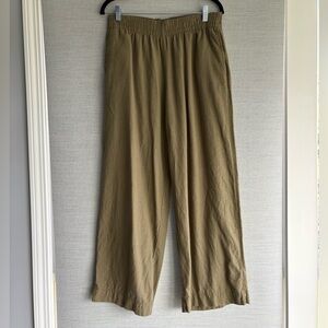 Old Navy Olive Green Wide Leg Pants
